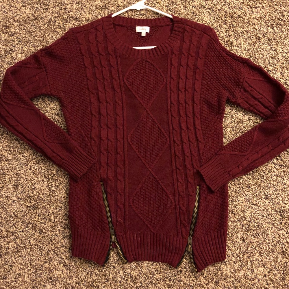 Pixley cable sweater